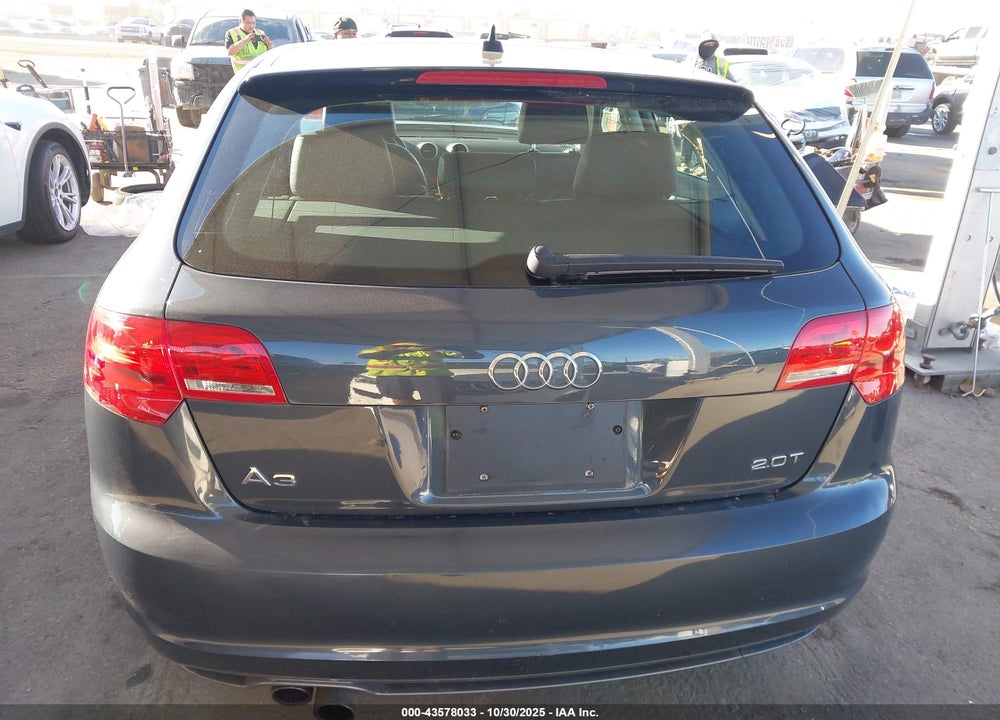 2012 AUDI A3 2.0T PREMIUM VIN: WAUBEAFM3CA055760