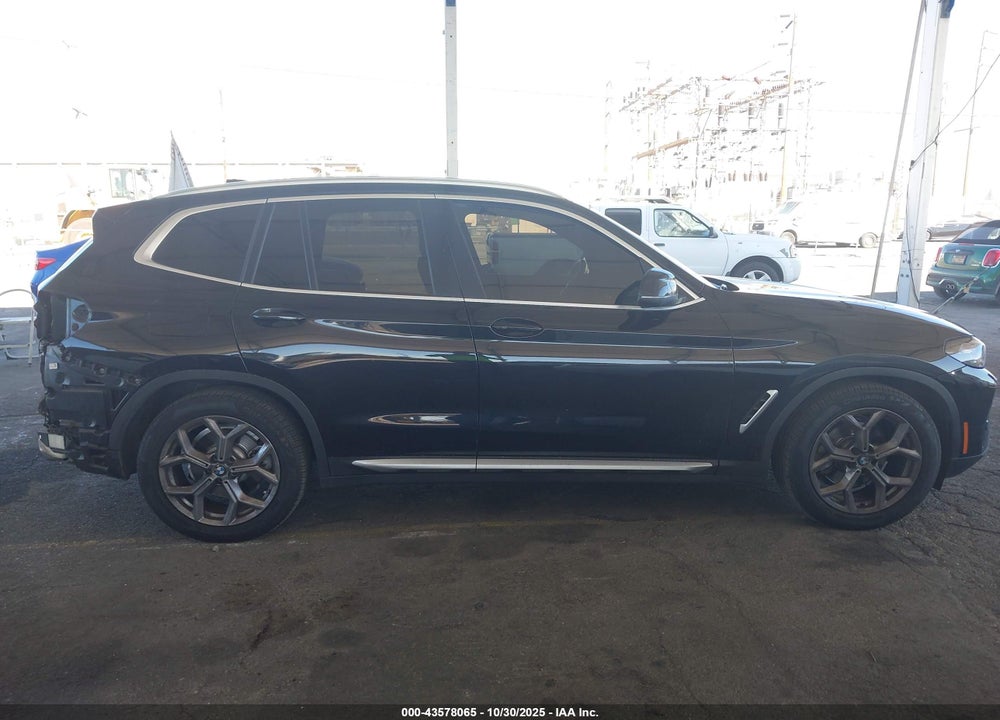 2022 BMW X3 SDRIVE30I VIN: 5UX43DP01N9M26206