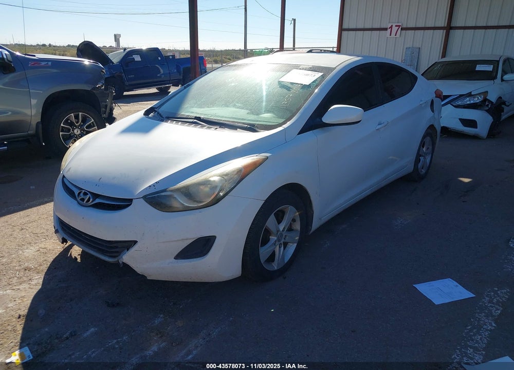 2011 HYUNDAI ELANTRA GLS VIN: 5NPDH4AE0BH060393