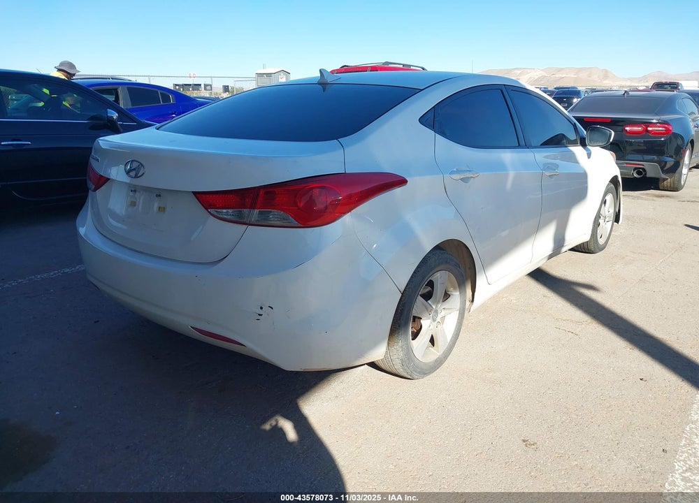 2011 HYUNDAI ELANTRA GLS VIN: 5NPDH4AE0BH060393