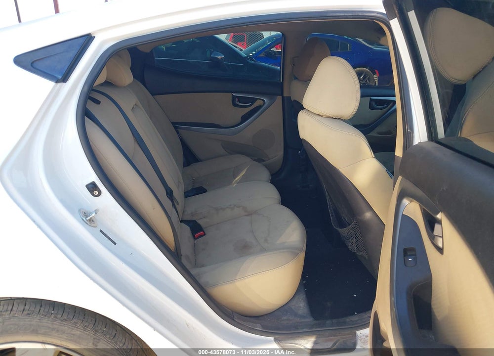 2011 HYUNDAI ELANTRA GLS VIN: 5NPDH4AE0BH060393