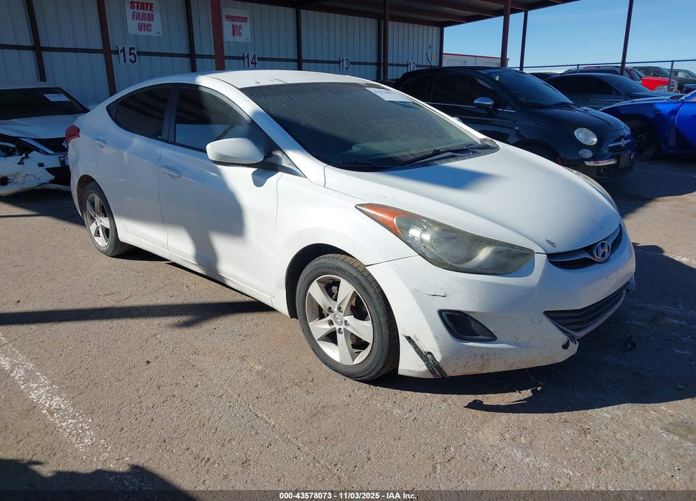 2011 HYUNDAI ELANTRA GLS VIN: 5NPDH4AE0BH060393