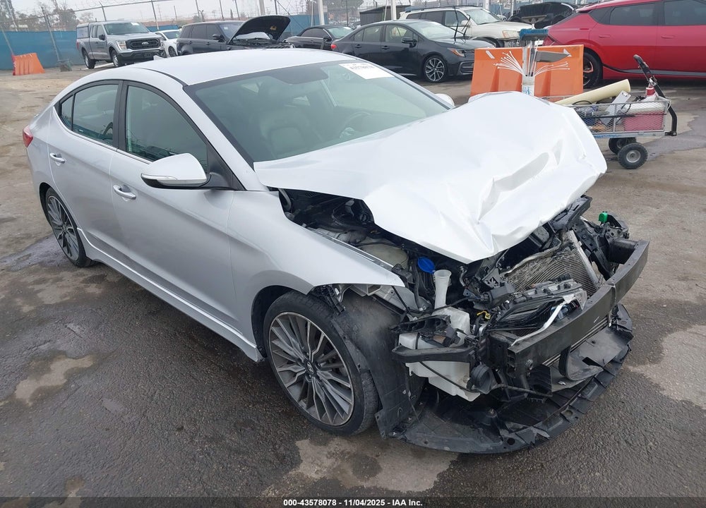 2017 HYUNDAI ELANTRA SPORT VIN: KMHD04LB9HU345257