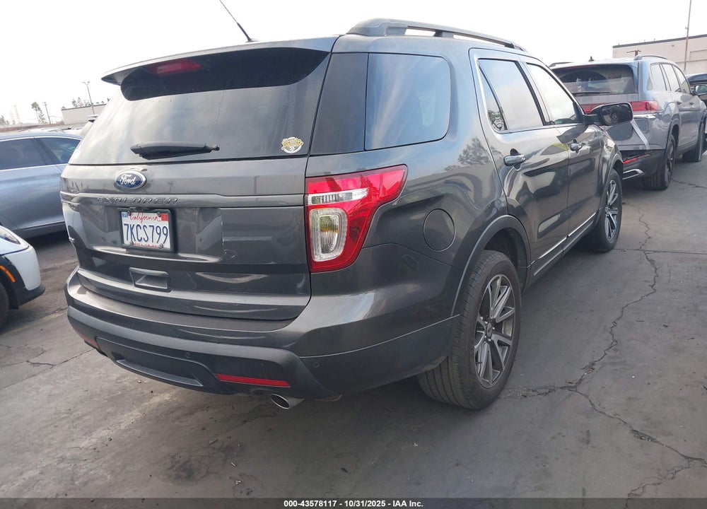 2015 FORD EXPLORER XLT VIN: 1FM5K7D88FGB90098