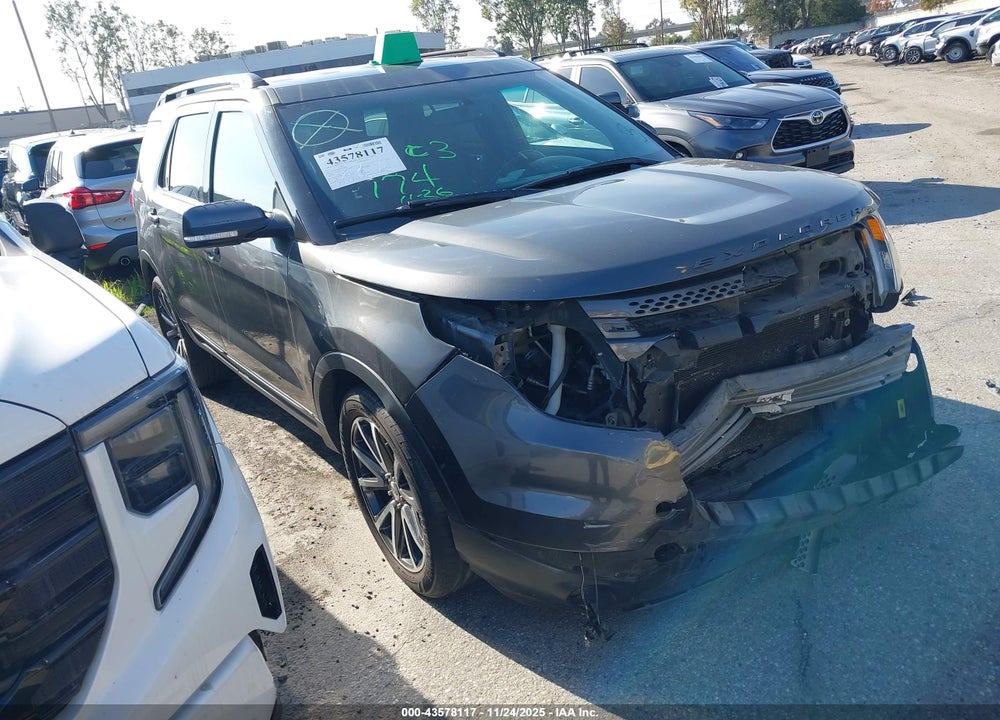 2015 FORD EXPLORER XLT VIN: 1FM5K7D88FGB90098