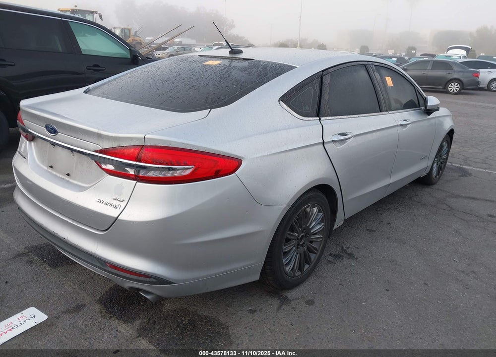2017 FORD FUSION HYBRID SE VIN: 3FA6P0LU5HR374531