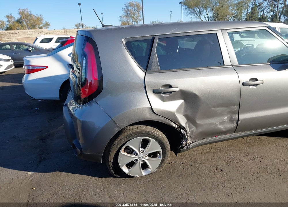 2016 KIA SOUL VIN: KNDJN2A25G7264396