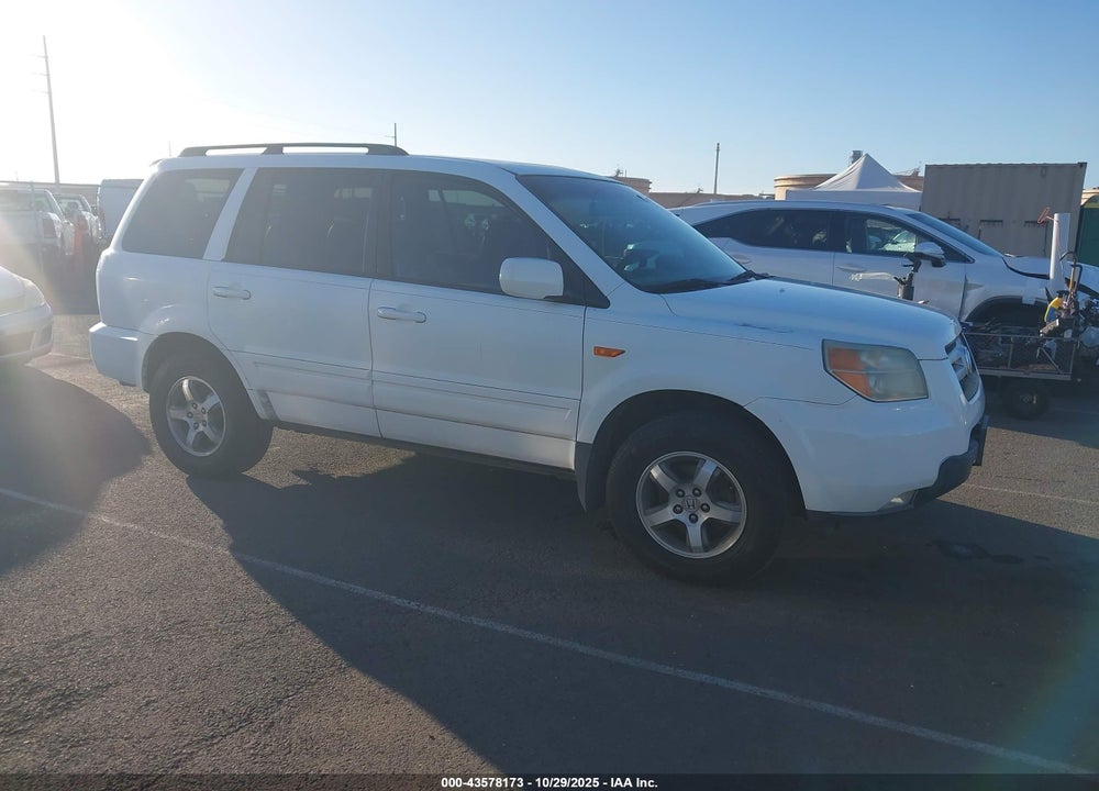2007 HONDA PILOT EX-L VIN: 5FNYF28537B015469