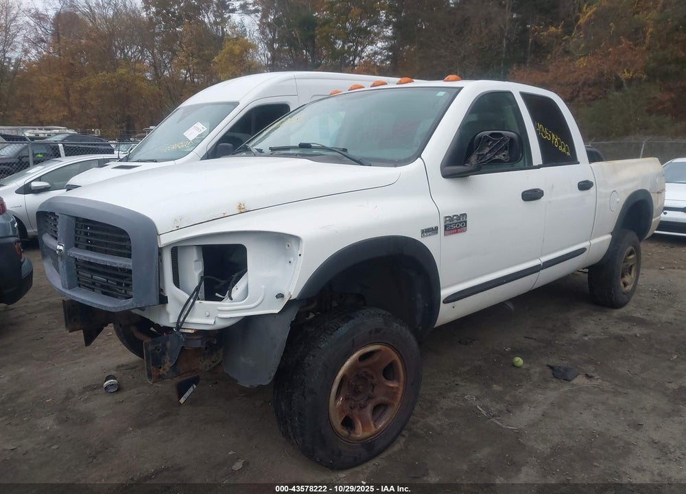 2008 DODGE RAM 2500 ST/SXT VIN: 3D7KS28D68G117200