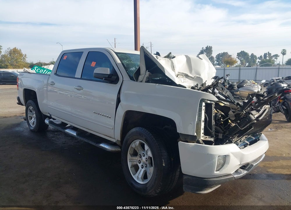 2018 CHEVROLET SILVERADO VIN: 3GCUKREC5JG591734