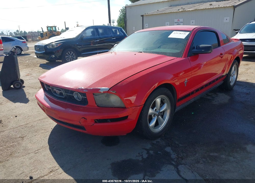 2007 FORD MUSTANG VIN: 1ZVFT80N575212561