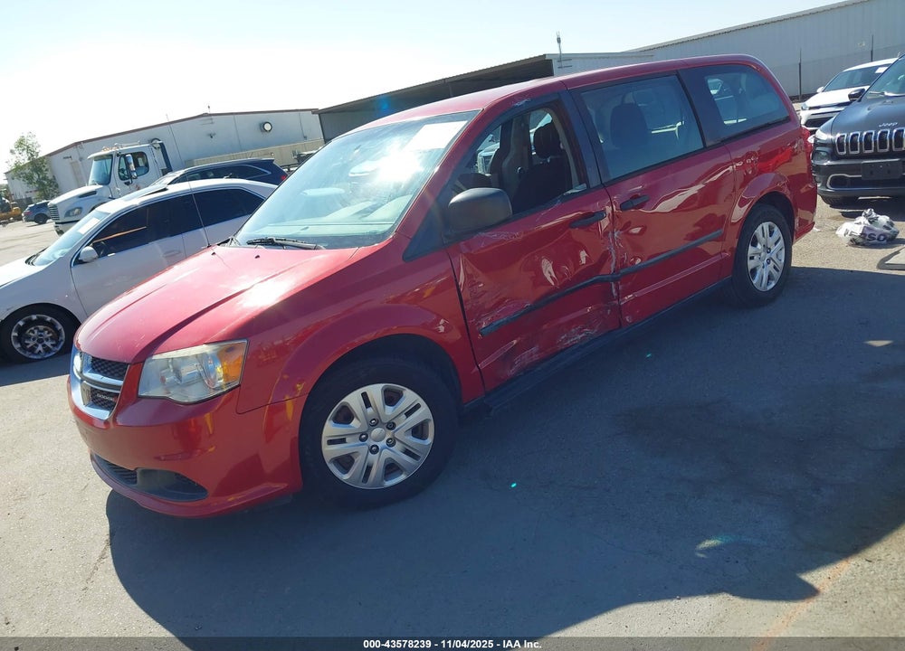 2015 DODGE GRAND CARAVAN AMERICAN VALUE PKG VIN: 2C4RDGBG2FR606509
