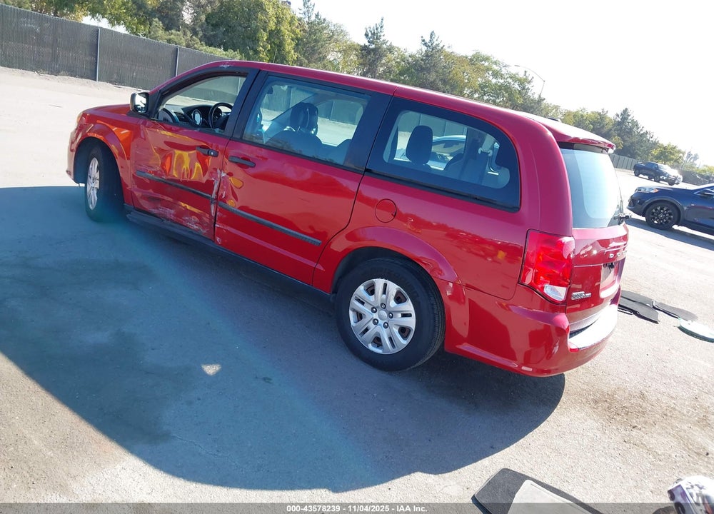 2015 DODGE GRAND CARAVAN AMERICAN VALUE PKG VIN: 2C4RDGBG2FR606509