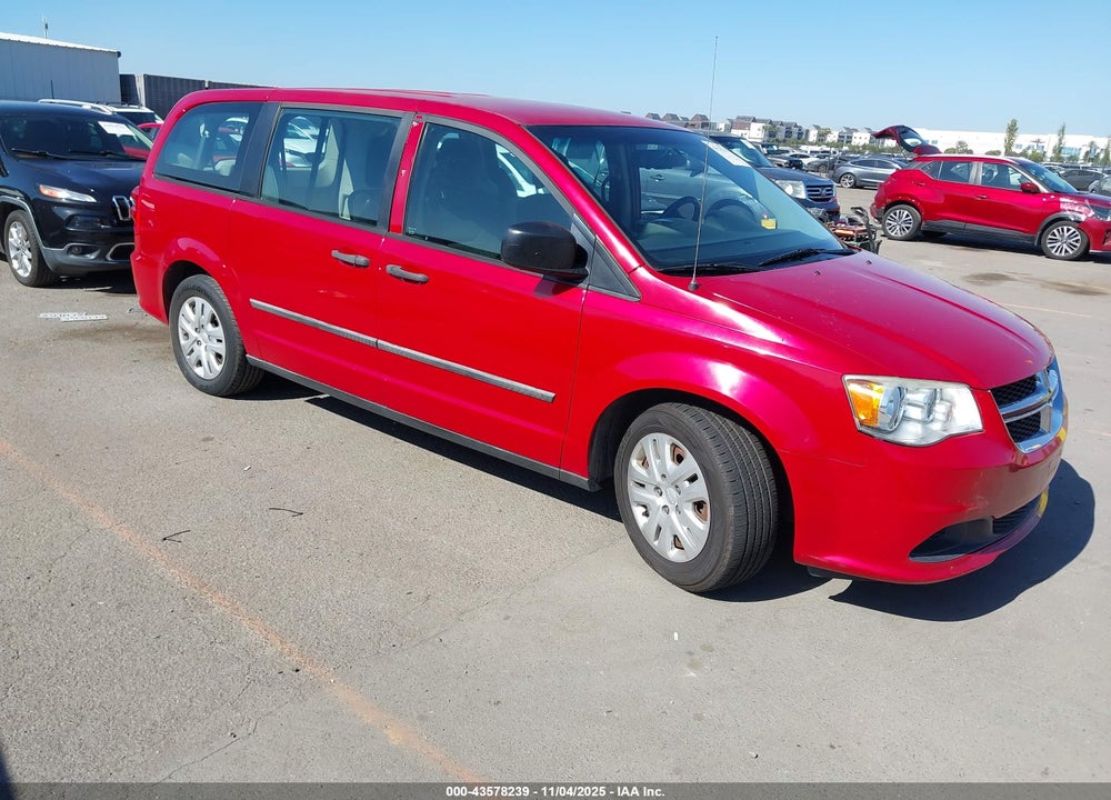 2015 DODGE GRAND CARAVAN AMERICAN VALUE PKG VIN: 2C4RDGBG2FR606509