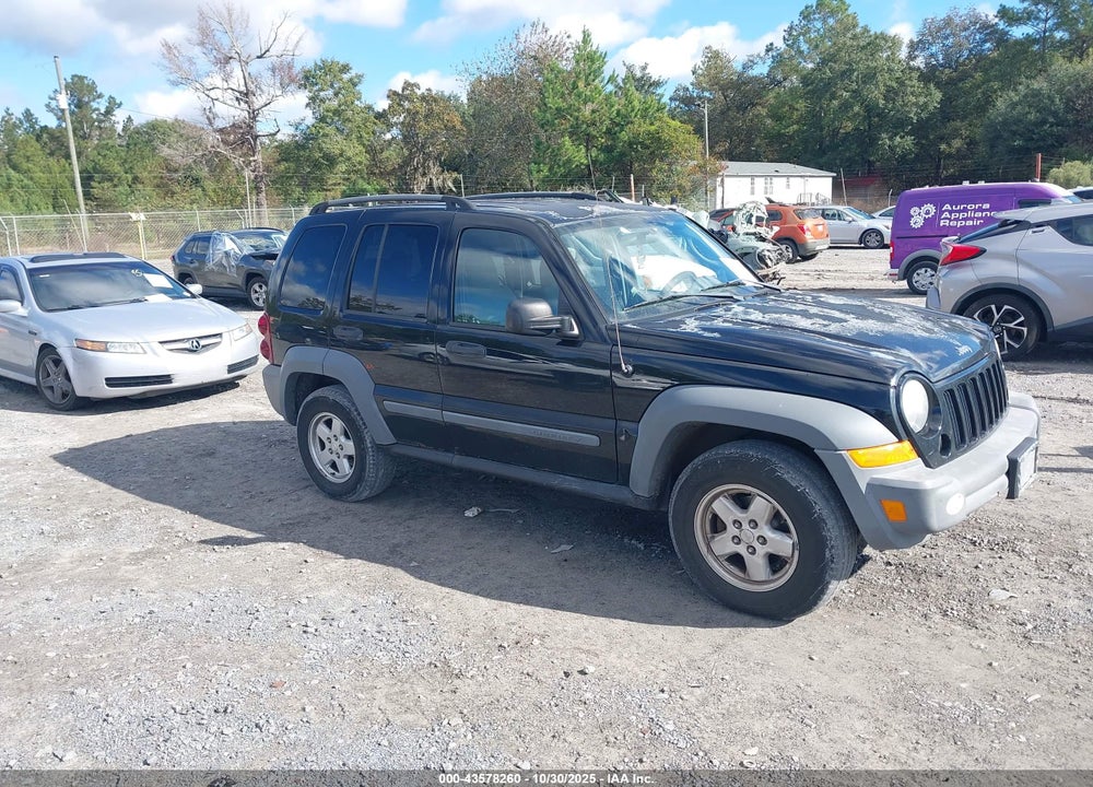 2005 JEEP LIBERTY SPORT VIN: 1J4GL48K45W624451