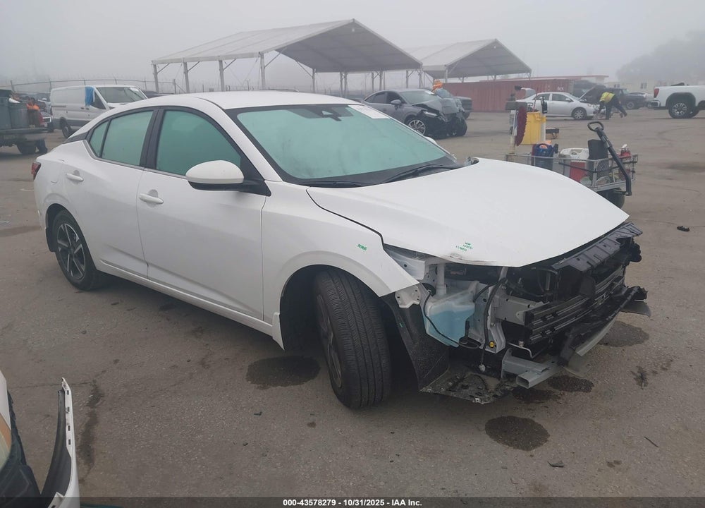 2025 NISSAN SENTRA SV VIN: 3N1AB8CV3SY222144