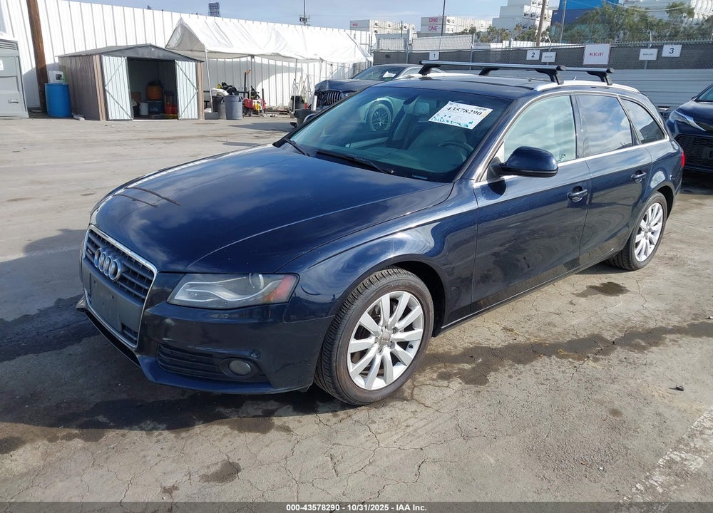 2009 AUDI A4 2.0T AVANT VIN: WAUGF78K29A138445