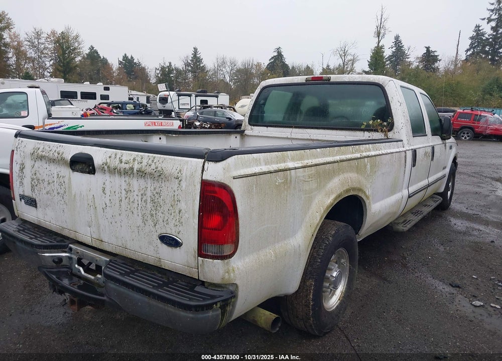 2003 FORD F 350 VIN: 1FTSW30P73EC96986