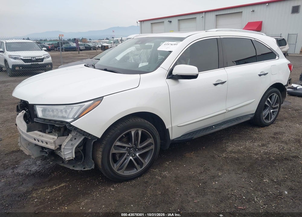 2018 ACURA MDX ADVANCE PACKAGE VIN: 5J8YD4H83JL004358