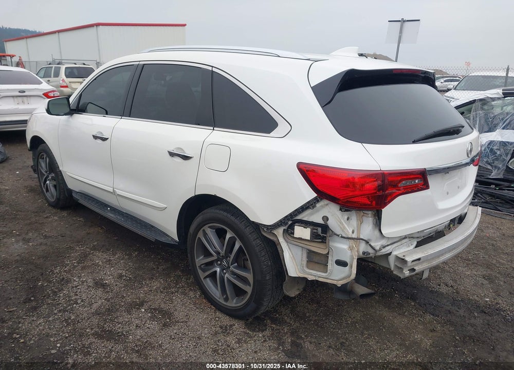 2018 ACURA MDX ADVANCE PACKAGE VIN: 5J8YD4H83JL004358