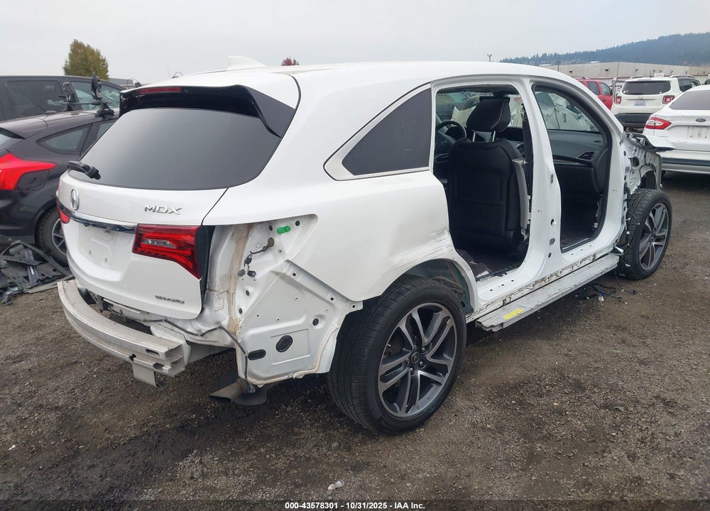 2018 ACURA MDX ADVANCE PACKAGE VIN: 5J8YD4H83JL004358