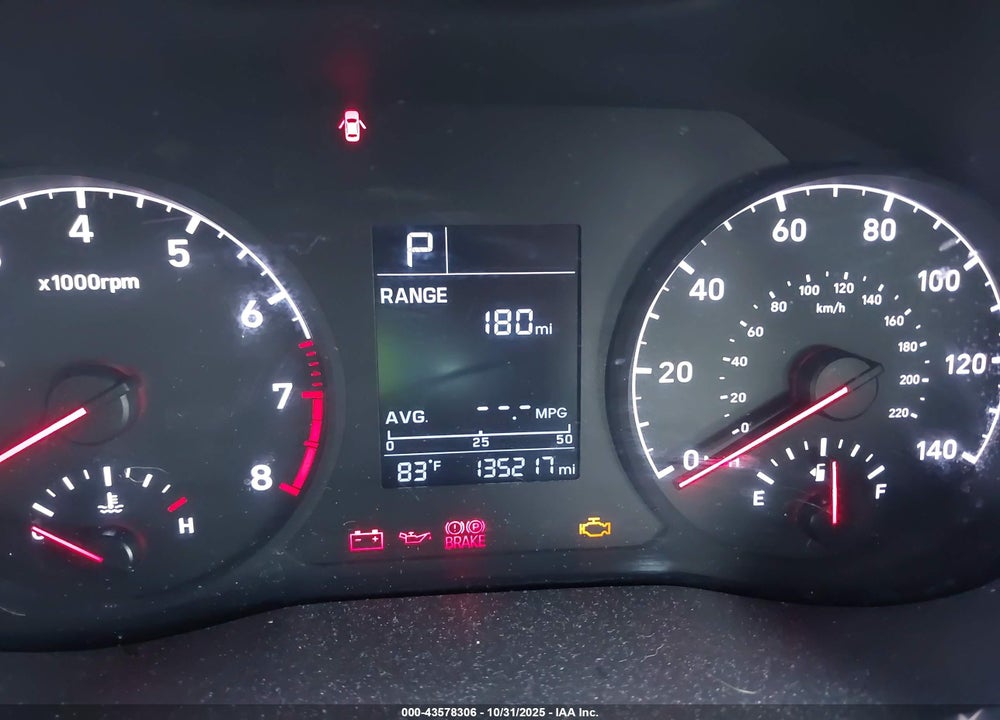 2019 HYUNDAI ACCENT VIN: 3KPC24A34KE087693