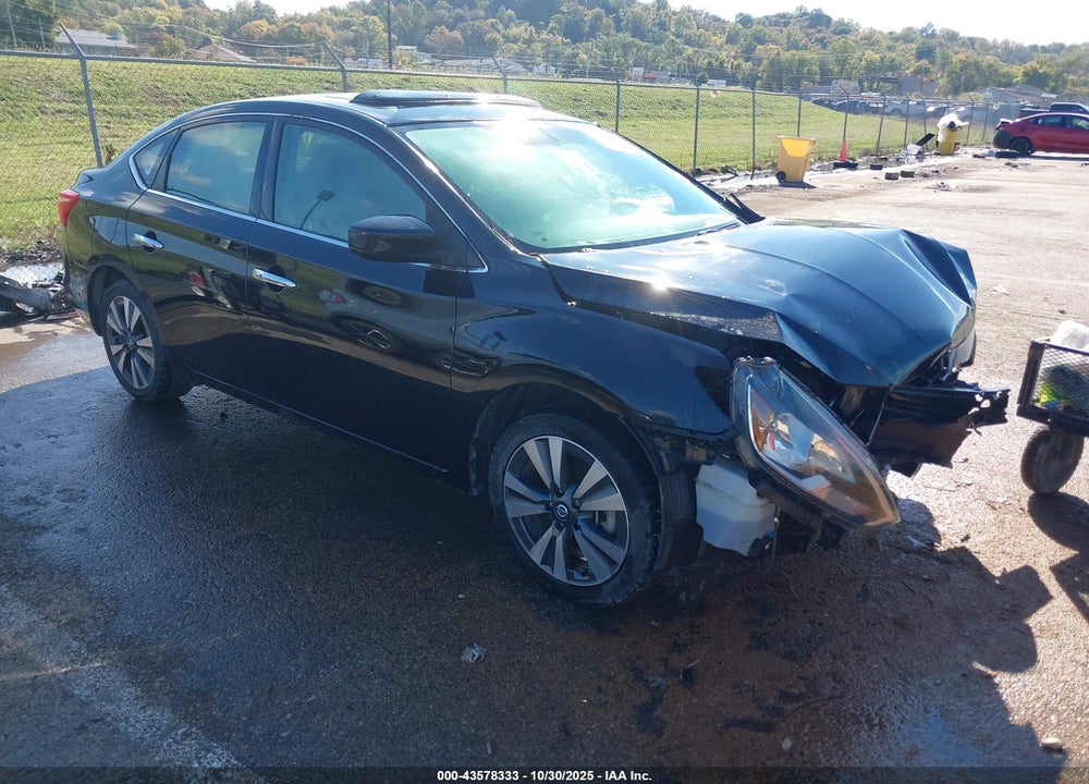 2019 NISSAN SENTRA SV VIN: 3N1AB7AP5KY297099