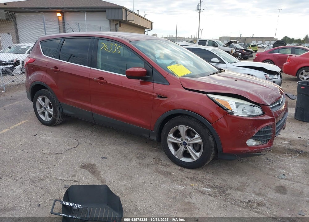 2014 FORD ESCAPE SE VIN: 1FMCU0GX2EUC53580