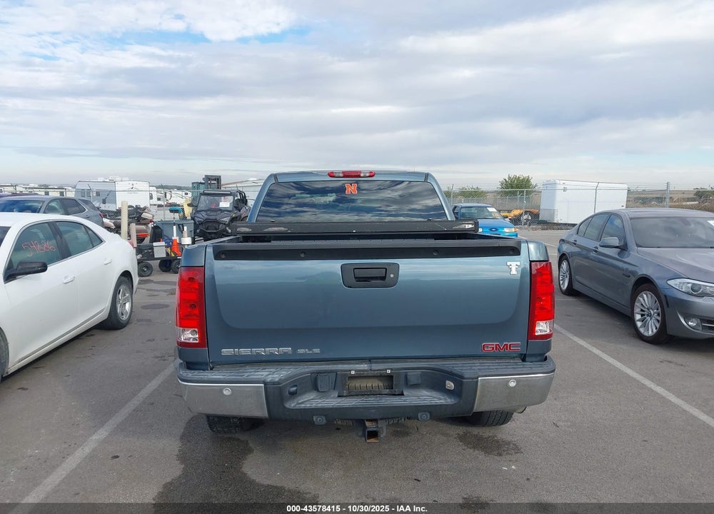 2008 GMC SIERRA 1500 SLE2 VIN: 2GTEC13J381339620