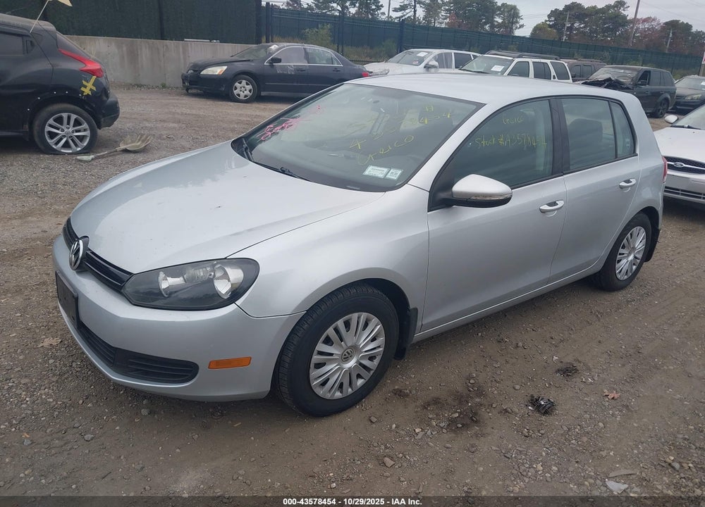 2011 VOLKSWAGEN GOLF VIN: WVWDB7AJ3BW208045