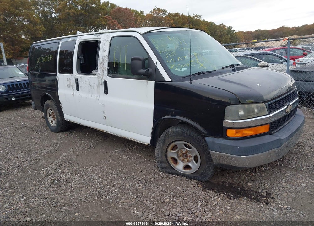 2008 CHEVROLET EXPRESS LS VIN: 1GNFH154X81221476