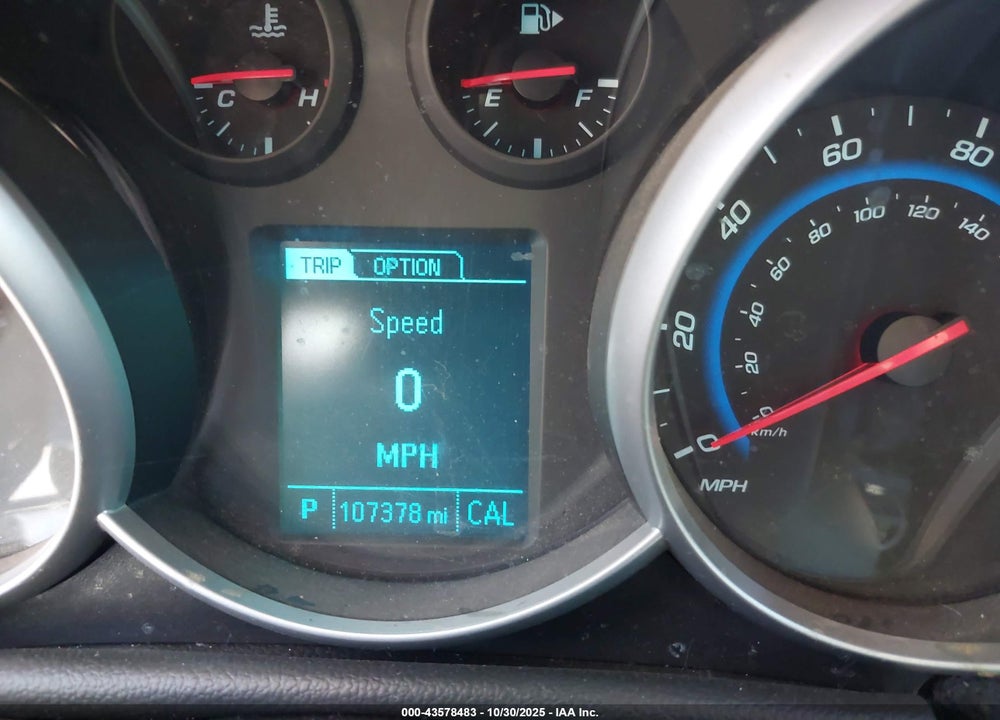 2016 CHEVROLET CRUZE LIMITED 1LT AUTO VIN: 1G1PE5SB8G7184061