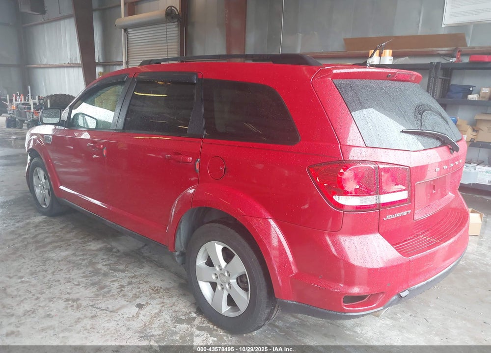2012 DODGE JOURNEY SXT VIN: 3C4PDCBG3CT292782
