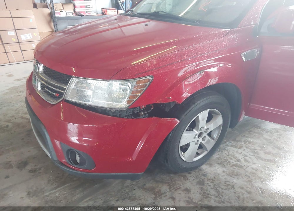 2012 DODGE JOURNEY SXT VIN: 3C4PDCBG3CT292782