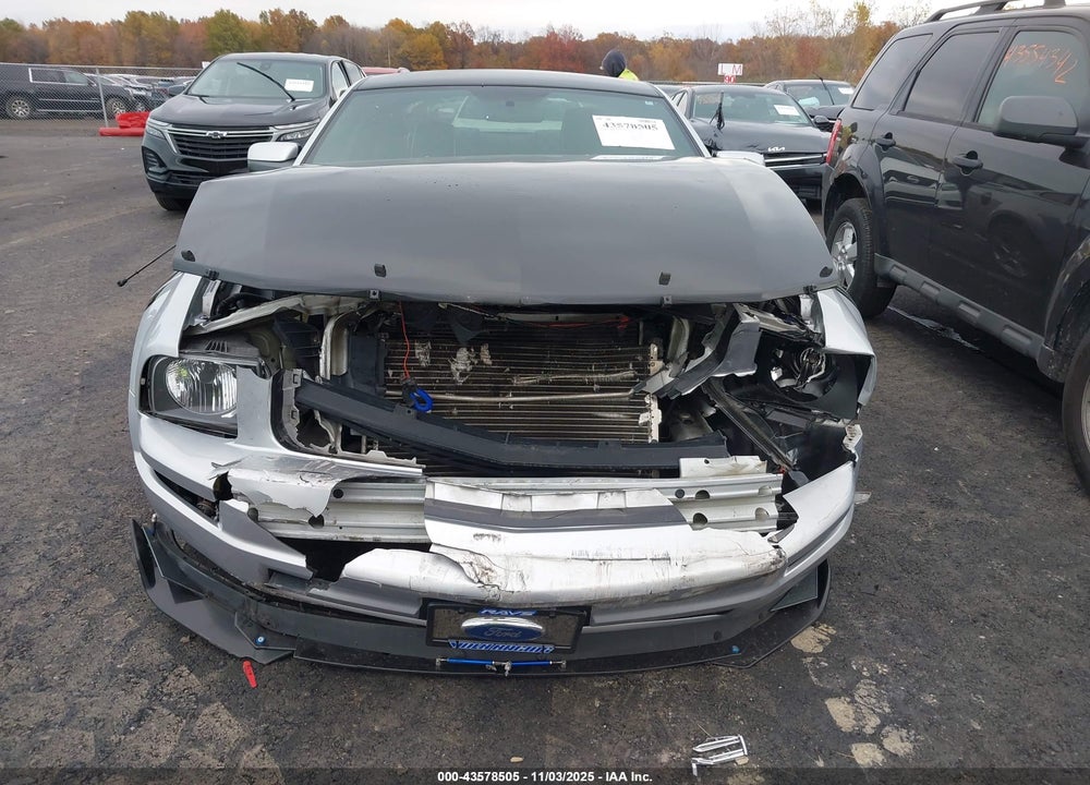 2007 FORD MUSTANG VIN: 1ZVFT80N475287722