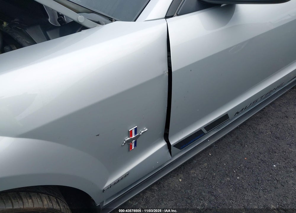 2007 FORD MUSTANG VIN: 1ZVFT80N475287722