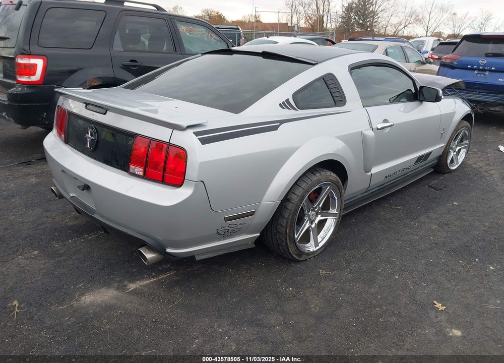 2007 FORD MUSTANG VIN: 1ZVFT80N475287722