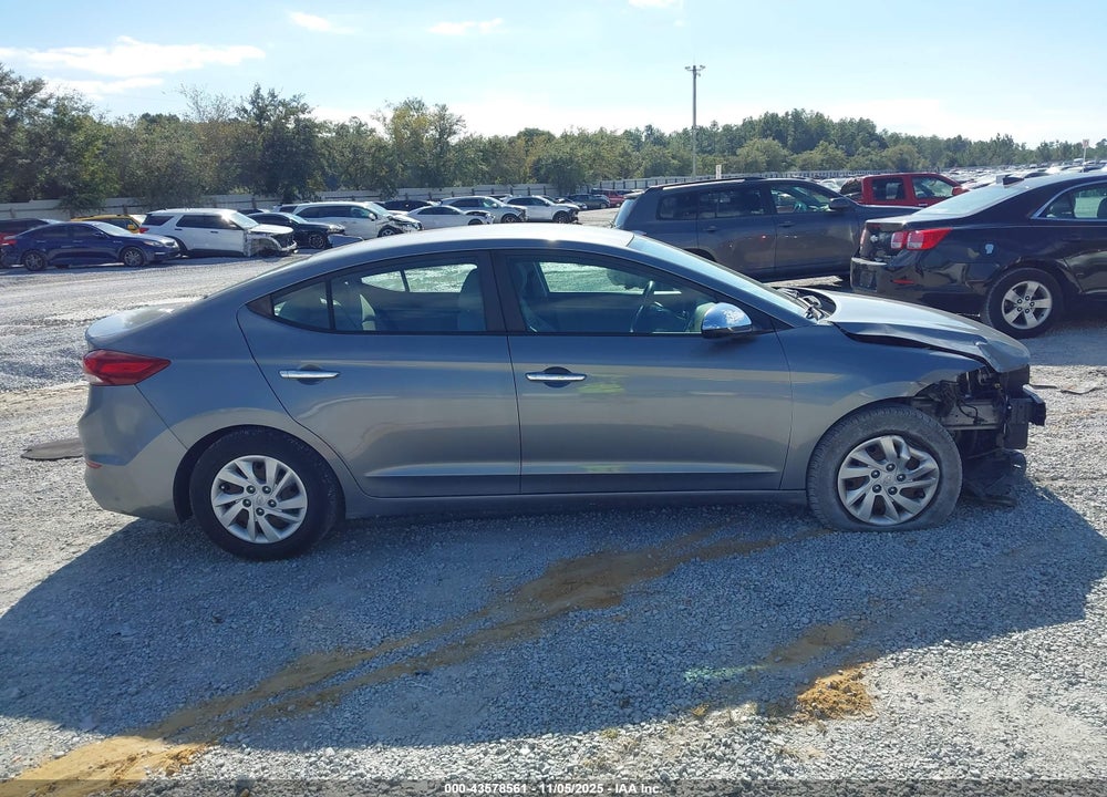 2017 HYUNDAI ELANTRA SE VIN: KMHD74LF4HU098907