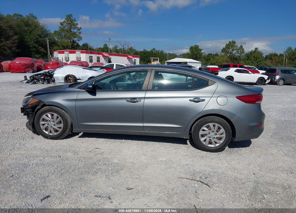 2017 HYUNDAI ELANTRA SE VIN: KMHD74LF4HU098907