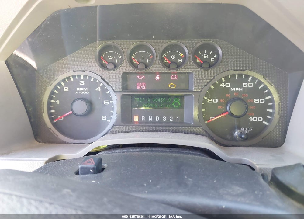 2009 FORD F-250 LARIAT/XL/XLT VIN: 1FTSX20529EA94572