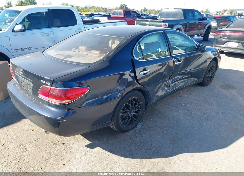 2006 LEXUS ES 330 VIN: JTHBA30G365152689