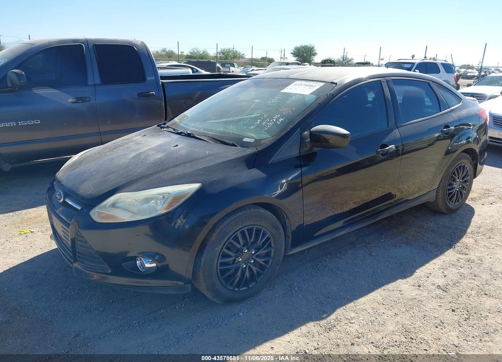 2012 FORD FOCUS SE VIN: 1FAHP3F20CL468246