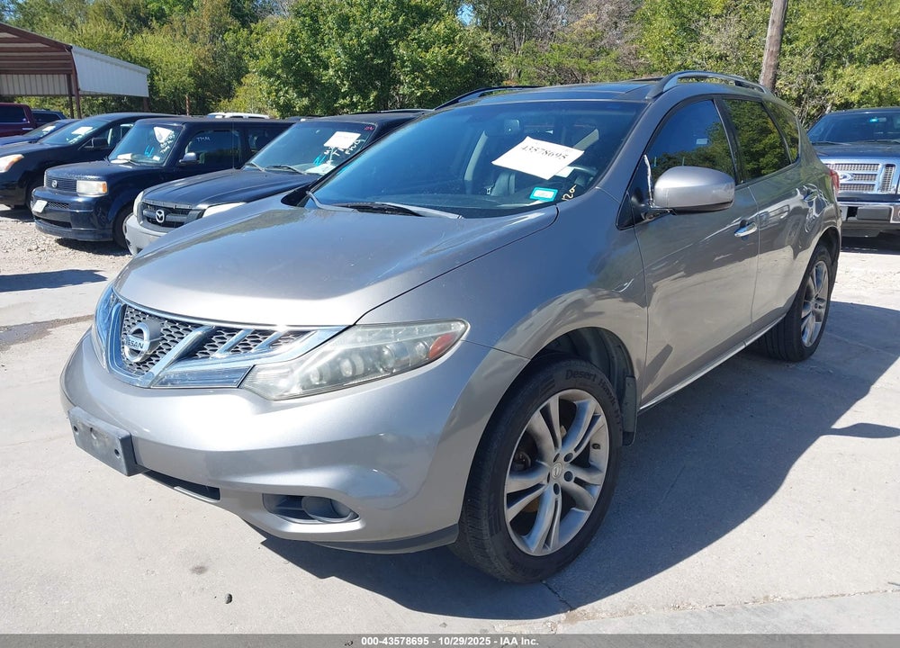 2011 NISSAN MURANO LE VIN: JN8AZ1MW7BW158659