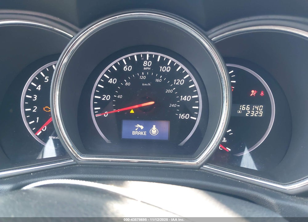 2011 NISSAN MURANO LE VIN: JN8AZ1MW7BW158659