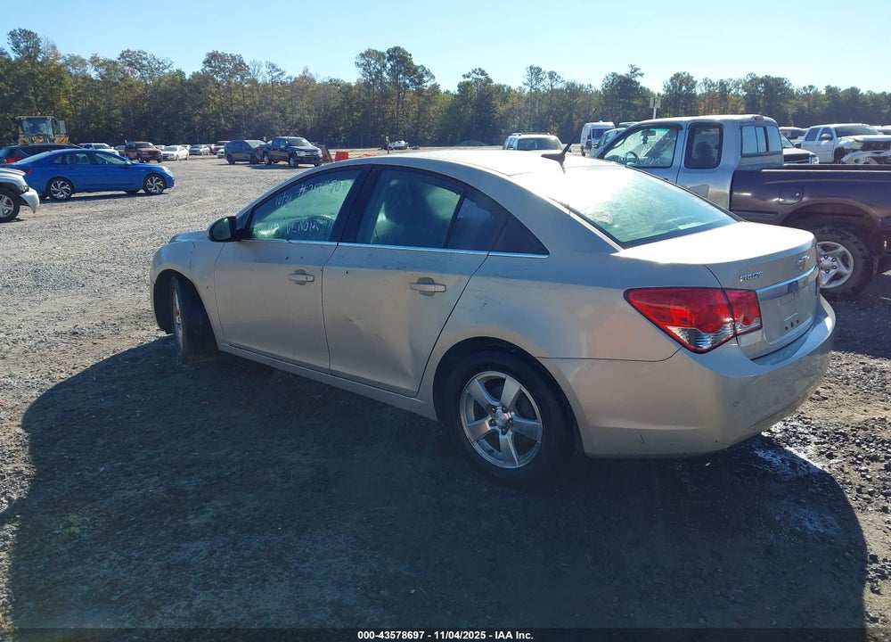 2012 CHEVROLET CRUZE 1LT VIN: 1G1PF5SC2C7256470