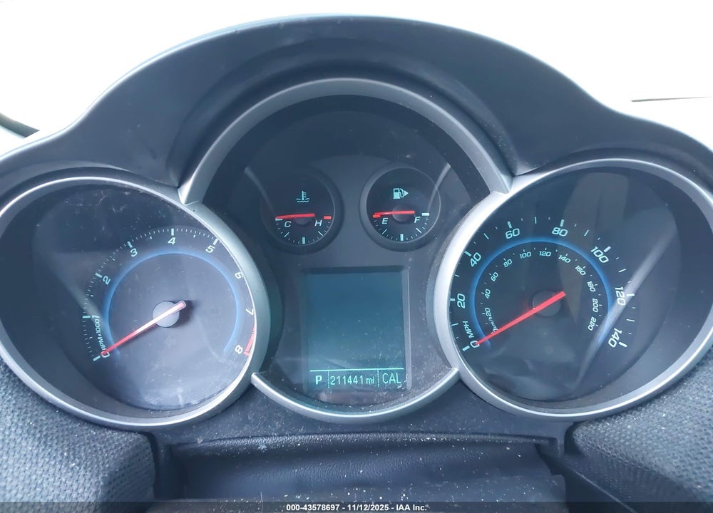 2012 CHEVROLET CRUZE 1LT VIN: 1G1PF5SC2C7256470