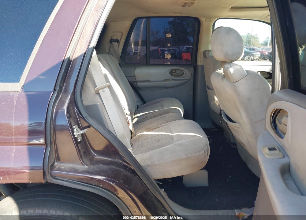 2008 CHEVROLET TRAILBLAZER FLEET VIN: 1GNDS13S982207072