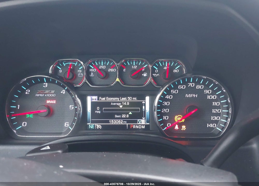 2014 CHEVROLET SILVERADO 1500 2LZ VIN: 3GCPCSEC5EG233525