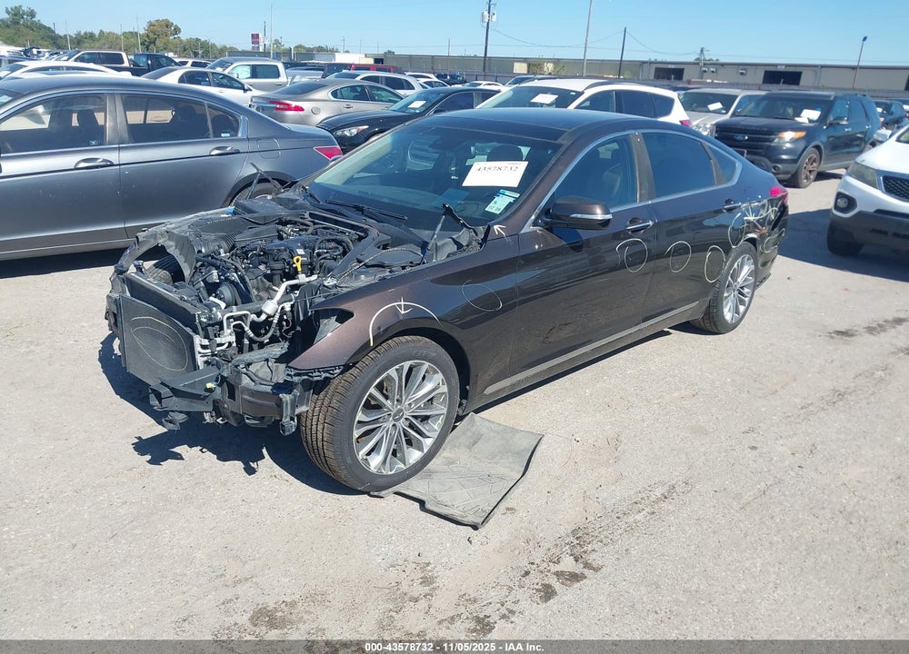 2016 HYUNDAI GENESIS 3.8 VIN: KMHGN4JE4GU118424