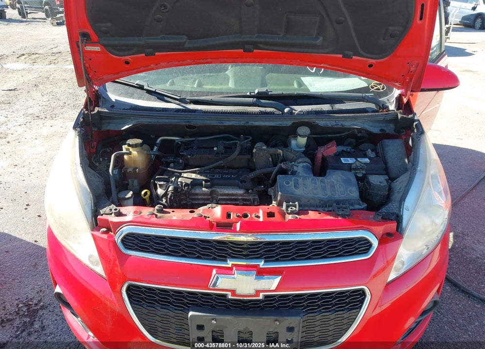 2013 CHEVROLET SPARK LS AUTO VIN: KL8CB6S98DC502502